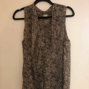 Floral print Aritzia blouse